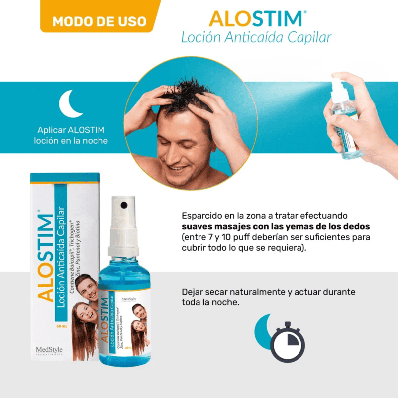 ALOSTIM Loción Anticaída Capilar