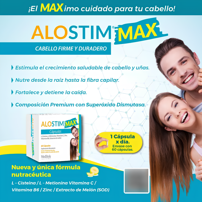 ALOSTIM Max Cápsulas
