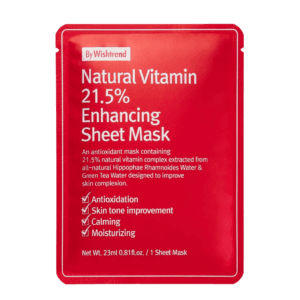 Natural Vitamin 21.5% Enhancing Sheet Mask