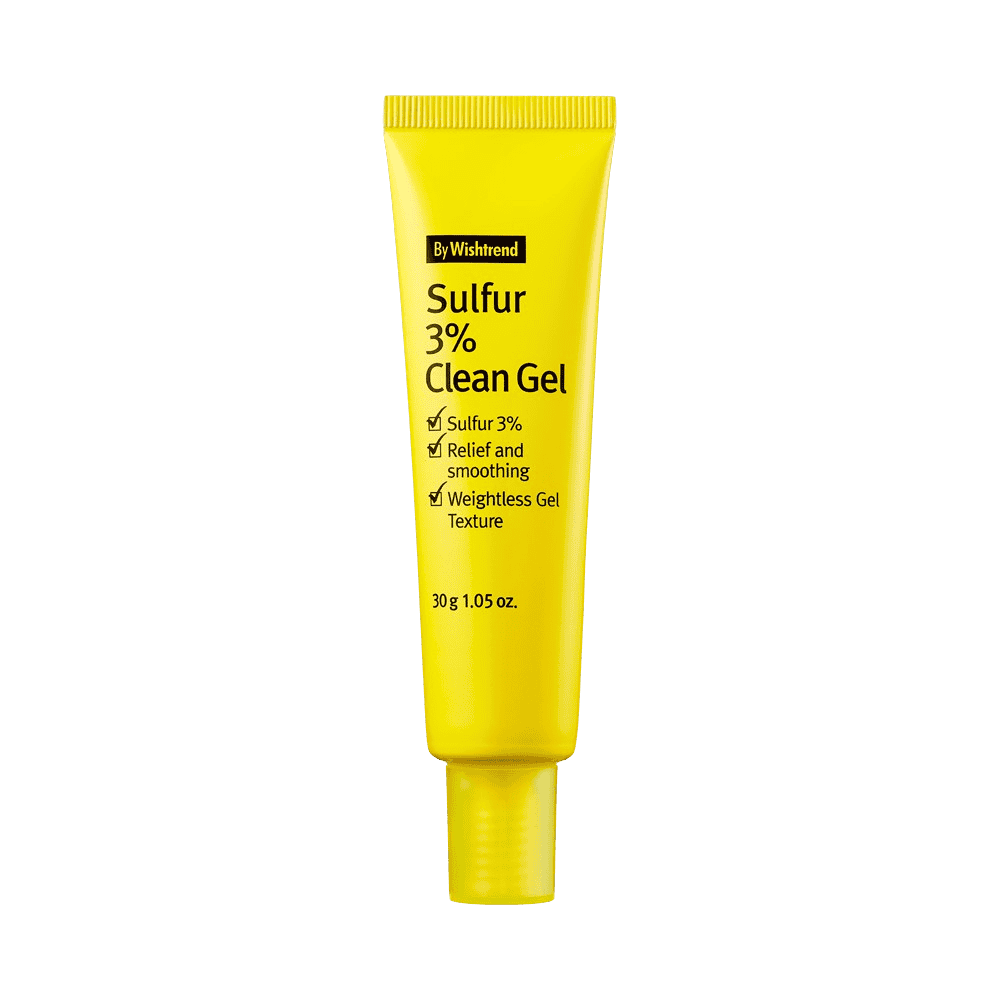 Sulfur 3% Clean Gel Wishtrend Crema Acné | Central Klinic
