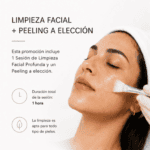 Limpieza Facial + Peeling a Elección